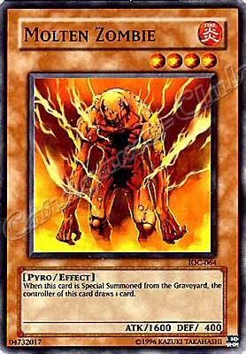 IOC-064 Molten Zombie comune Unlimited -NEAR MINT-