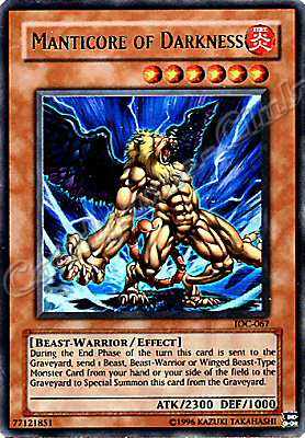IOC-067 Manticore of Darkness ultra rara Unlimited -NEAR MINT-