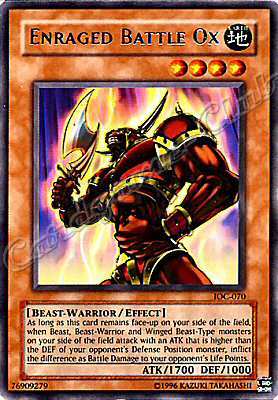IOC-070 Enraged Battle Ox rara Unlimited  -PLAYED-
