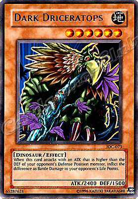 IOC-073 Dark Driceratops rara Unlimited -NEAR MINT-