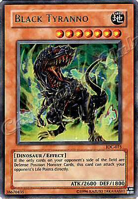 IOC-075 Black Tyranno ultra rara Unlimited -NEAR MINT-