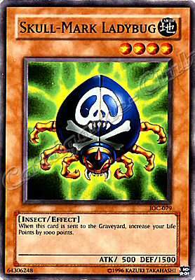 IOC-079 Skull-Mark Ladybug comune Unlimited -NEAR MINT-