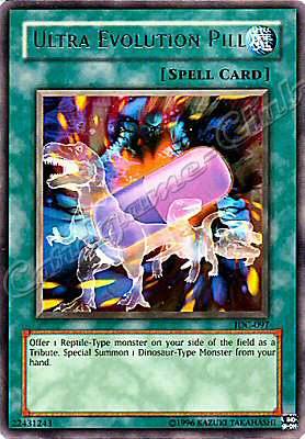 IOC-097 Ultra Evolution Pill rara Unlimited -NEAR MINT-