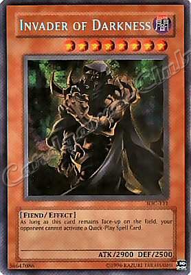 IOC-111 Invader of Darkness rara segreta Unlimited -NEAR MINT-