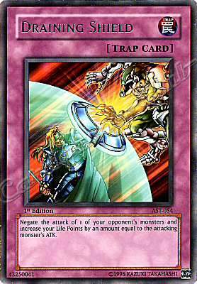 AST-054 Draining Shield rara 1st Edition -NEAR MINT-