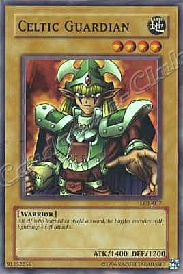 LOB-007 Celtic Guardian super rara Unlimited -NEAR MINT-