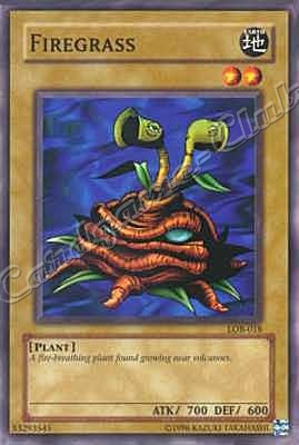 LOB-018 Firegrass comune Unlimited -NEAR MINT-