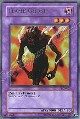 LOB-029 Flame Ghost rara Unlimited -NEAR MINT-