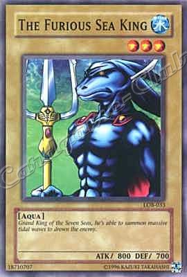 LOB-033 The Furious Sea King comune Unlimited -NEAR MINT-