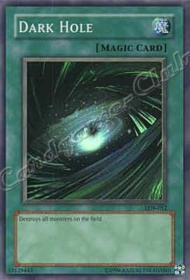 LOB-052 Dark Hole super rara Unlimited -NEAR MINT-
