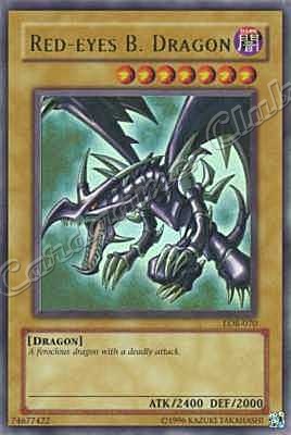 LOB-070 Red-Eyes B. Dragon ultra rara Unlimited -NEAR MINT-