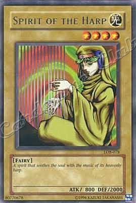 LOB-078 Spirit of the Harp rara Unlimited -NEAR MINT-