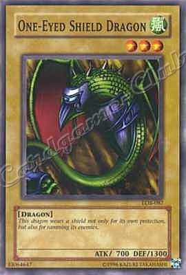 LOB-087 One-Eyed Shield Dragon comune Unlimited -NEAR MINT-