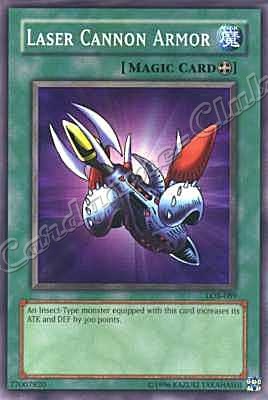 LOB-089 Laser Cannon Armor comune Unlimited -NEAR MINT-