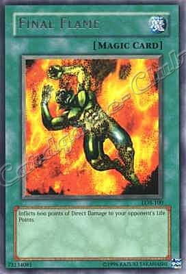 LOB-100 Final Flame rara Unlimited -NEAR MINT-