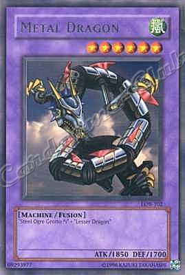 LOB-102 Metal Dragon rara Unlimited -NEAR MINT-