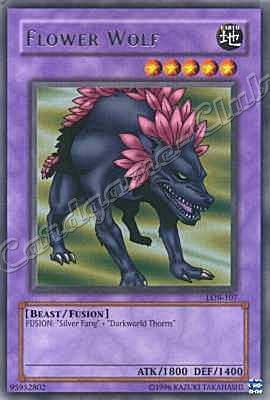 LOB-107 Flower Wolf rara Unlimited -NEAR MINT-