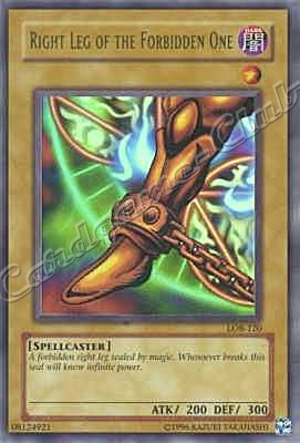 LOB-120 Right Leg of the Forbidden One ultra rara Unlimited -NEAR MINT-