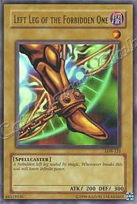 LOB-121 Left Leg of the Forbidden One ultra rara Unlimited -NEAR MINT-