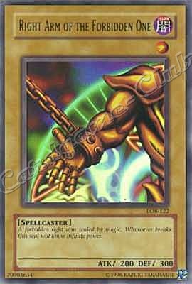 LOB-122 Right Arm of the Forbidden One ultra rara Unlimited -NEAR MINT-