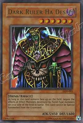 LOD-001 Dark Ruler Ha Des ultra rara Unlimited -NEAR MINT-