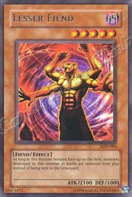 LOD-003 Lesser Fiend rara Unlimited -NEAR MINT-
