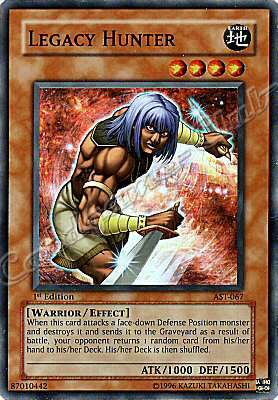 AST-067 Legacy Hunter super rara 1st Edition -NEAR MINT-