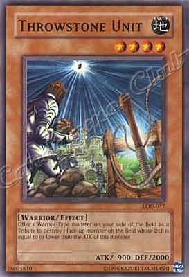 LOD-017 Throwstone Unit comune Unlimited -NEAR MINT-