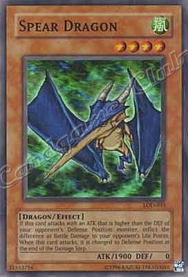 LOD-035 Spear Dragon super rara Unlimited -NEAR MINT-