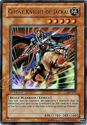 AST-071 Ghost Knight of Jackal ultra rara 1st Edition -NEAR MINT-