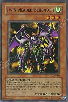 LOD-063 Twin-Headed Behemoth super rara Unlimited -NEAR MINT-