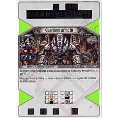 077 Guerriero Armato comune -NEAR MINT-