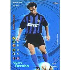 036/107 Alvaro Recoba rara foil -NEAR MINT-