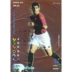 102/107 Josep Guardiola rara foil -NEAR MINT-