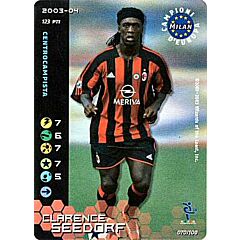 070/100 Clarence Seedorf rara foil -NEAR MINT-