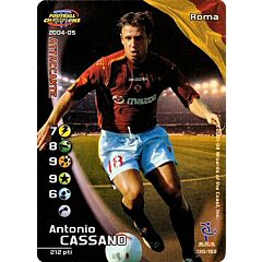 130/150 Antonio Cassano rara foil -NEAR MINT-