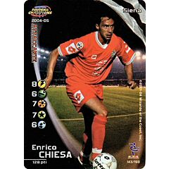 143/150 Enrico Chiesa rara foil -NEAR MINT-