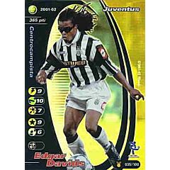 035/100 Edgar Davids rara foil -NEAR MINT-