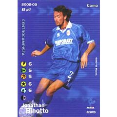 025/100 Jonathan Binotto comune -NEAR MINT-