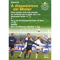 A17 A disposizione del Mister comune -NEAR MINT-