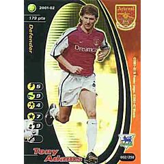 002/250 Tony Adams rara foil -NEAR MINT-