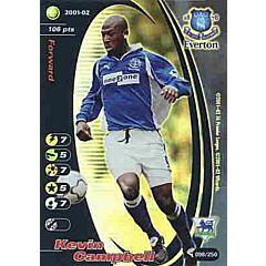098/250 Kevin Campbell rara foil -NEAR MINT-