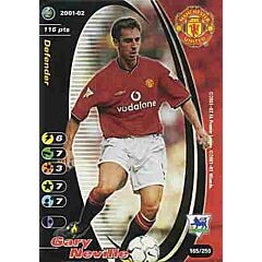 165/250 Gary Neville comune -NEAR MINT-