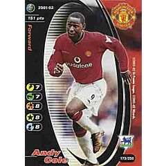 173/250 Andy Cole comune -NEAR MINT-