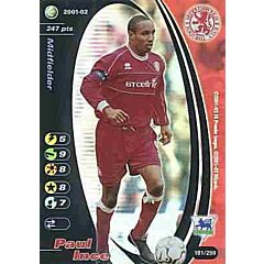 181/250 Paul Ince rara foil -NEAR MINT-