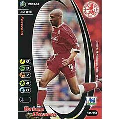 185/250 Brian Deane comune -NEAR MINT-