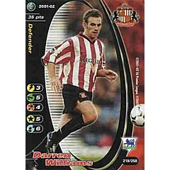 218/250 Darren Williams comune -NEAR MINT-