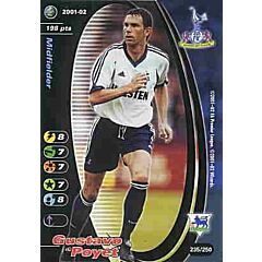 235/250 Gustavo Poyet comune -NEAR MINT-