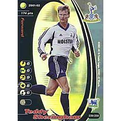239/250 Teddy Sheringham rara foil -NEAR MINT-