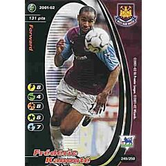 249/250 Frederic Kanoute' comune -NEAR MINT-